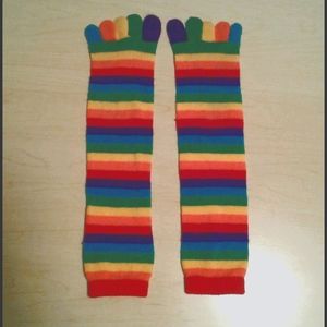 Rainbow Toe Socks
